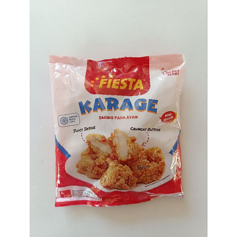 Fiesta Chicken Karage 400gr Daging Paha Ayam