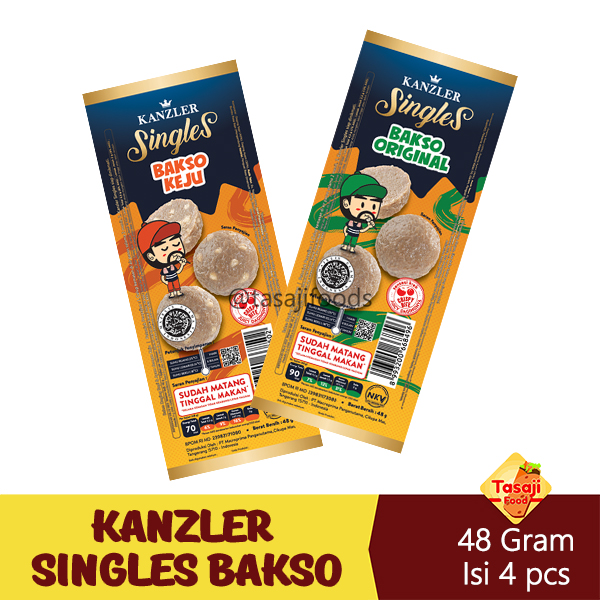 Tasajifood Jual Kanzler Singles Bakso Keju 48 Gram Original And Terbaru