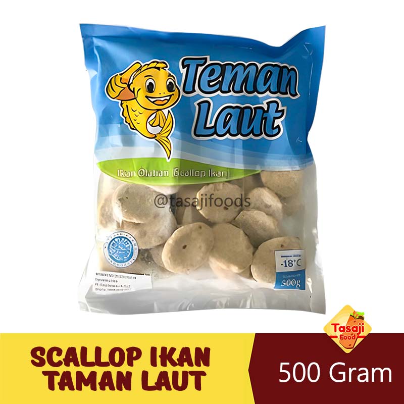 Scallop Ikan Taman Laut 500gr Olahan Ikan