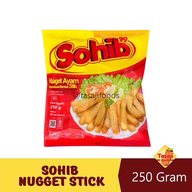 Malindo - Sohib Chicken Nugget Stick 250gr Nugget Ayam